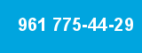 961 775-44-29 961 775-44-29